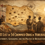 1931 list of Yoruba Obas