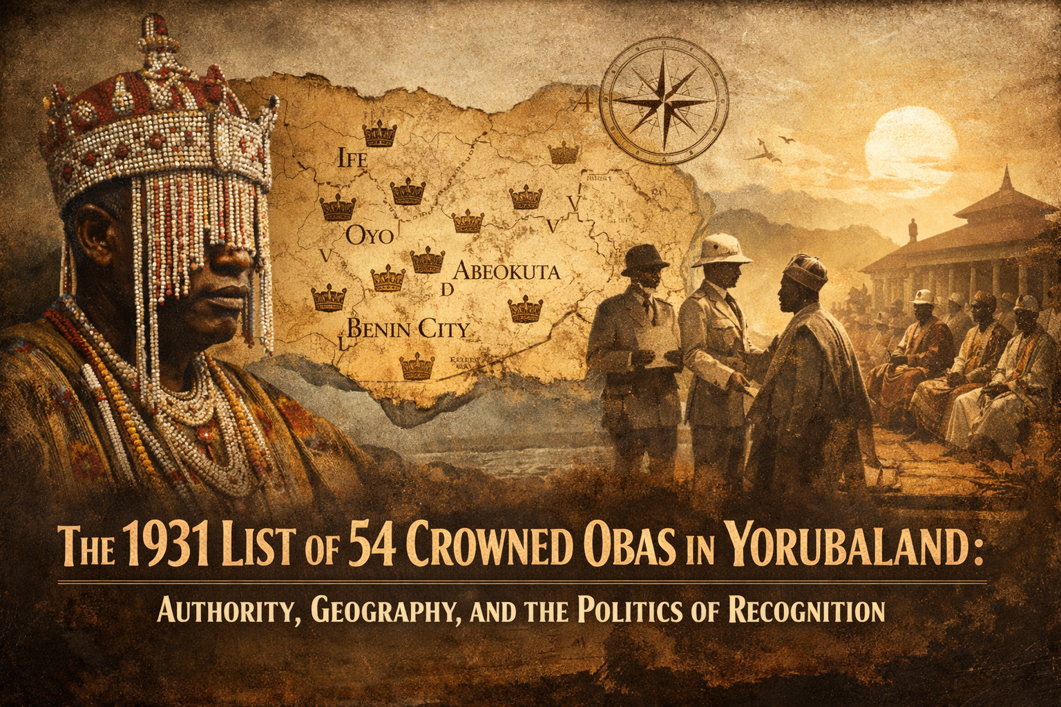 1931 list of Yoruba Obas