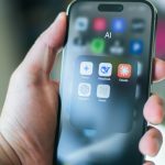 Smartphone displaying mobile apps used for business, communication, and digital transactions in everyday life